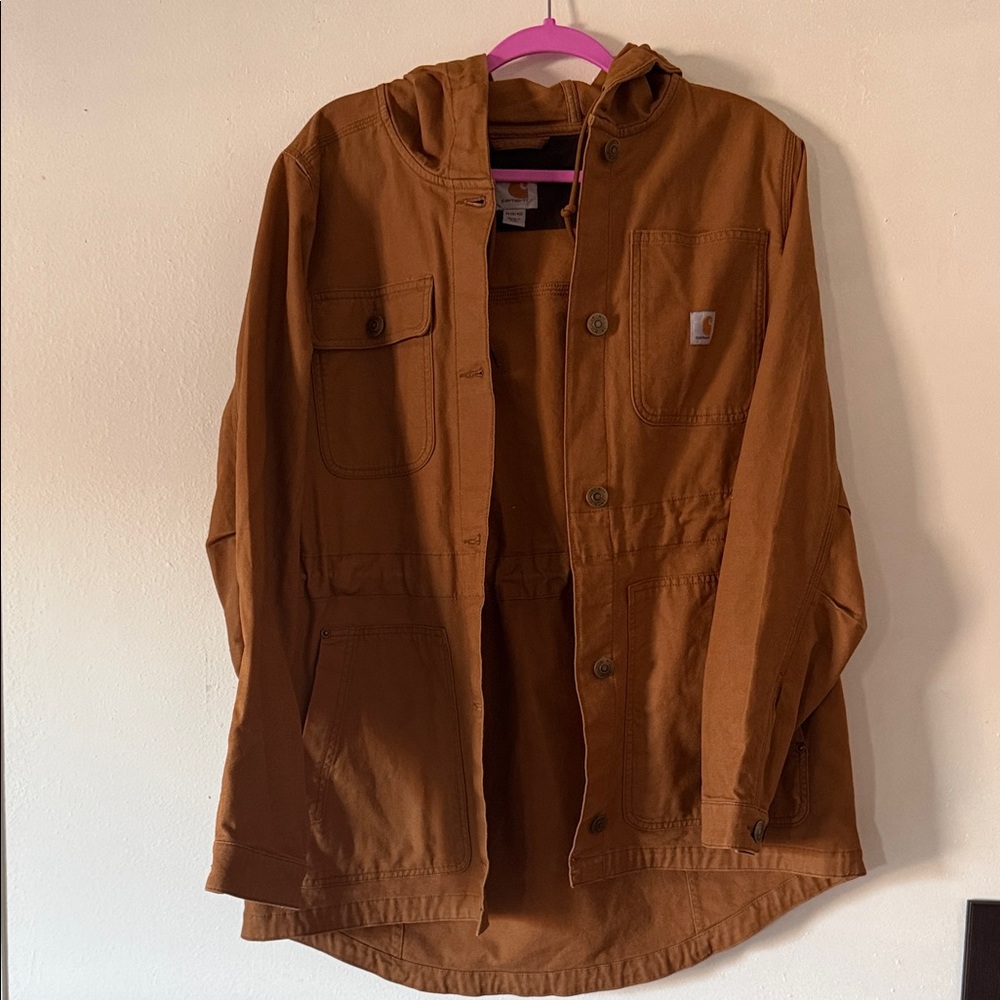 Carhartt Women’s Tan Hooded Jacket